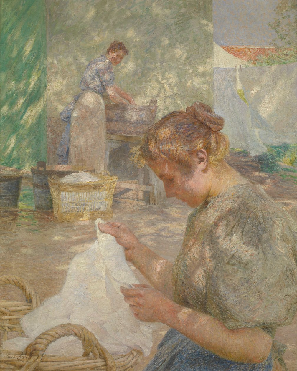 Dia soalheiro de Emile Claus