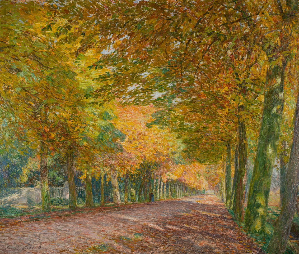 Alameda ensolarada de Emile Claus