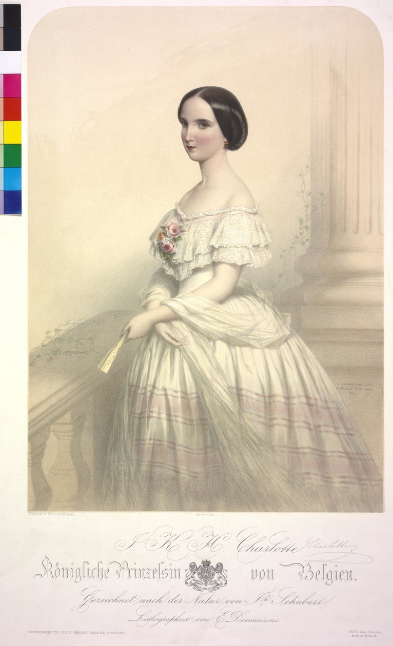 Princesa real da Bélgica I K. H. Charlotte de Emile Desmaisons