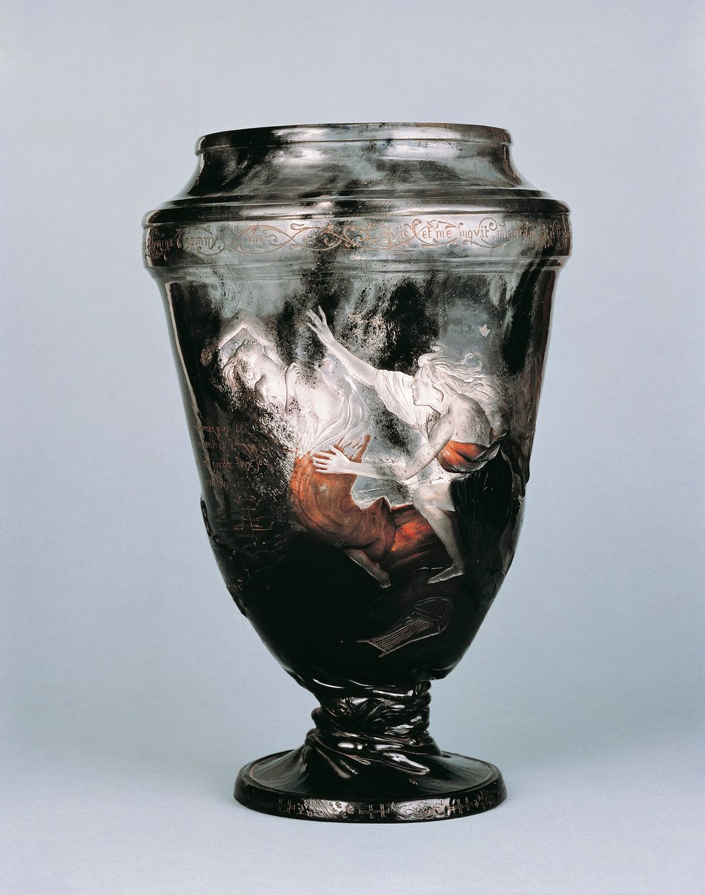 Orfeu no Submundo, vaso de Emile Galle (1846-1904) de Emile Galle