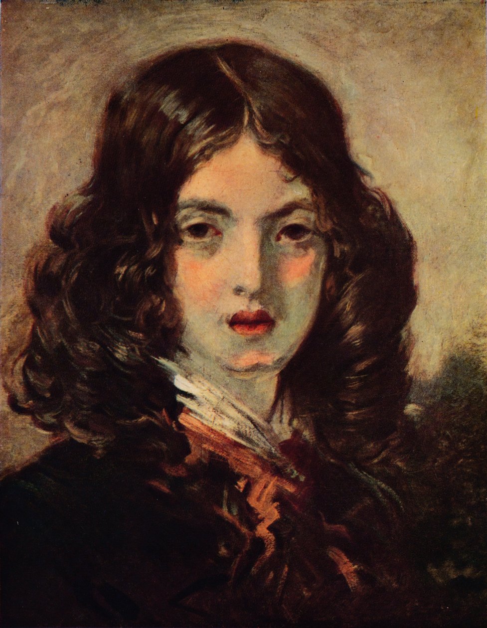 Mendigo de cabeça vermelha, c1843, 1939 de Emile Isidore Deroy