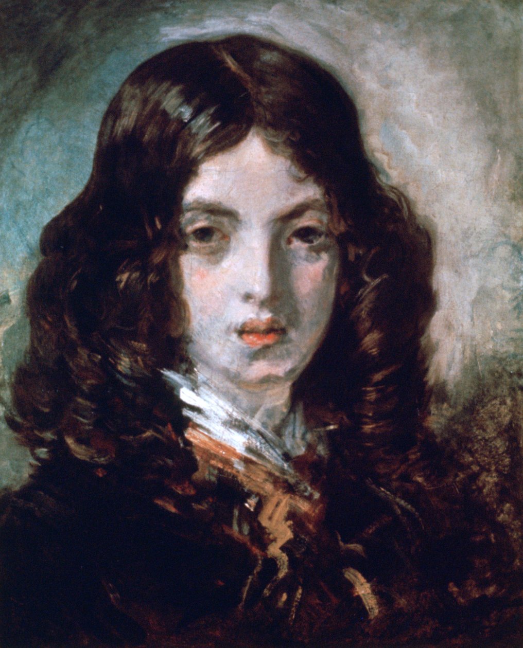 O pequeno mendigo ruivo, 1843 de Emile Isidore Deroy