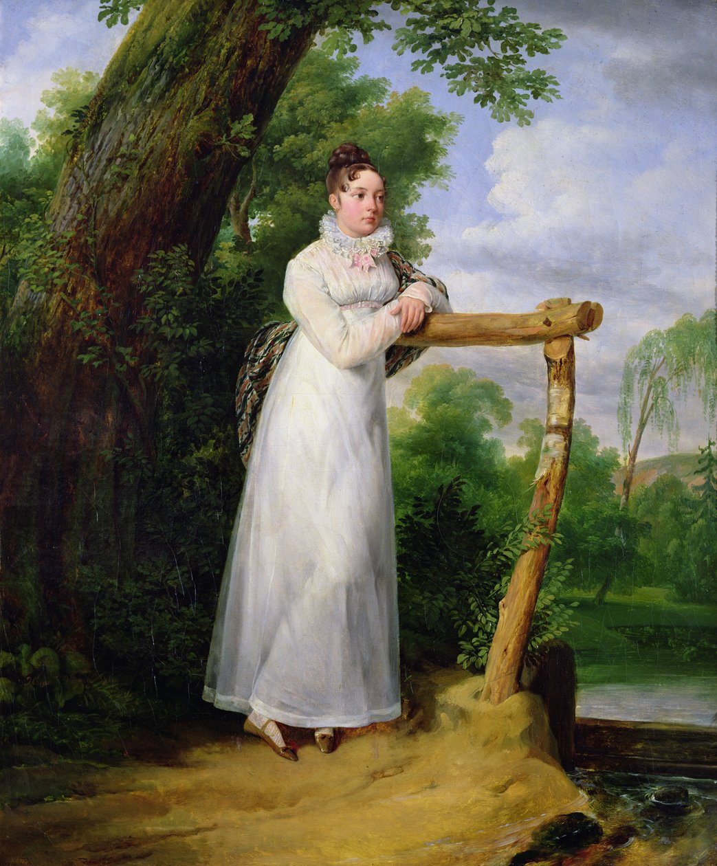Sra. Philippe Lenoir (1792-1874) 1814 de Emile Jean Horace Vernet