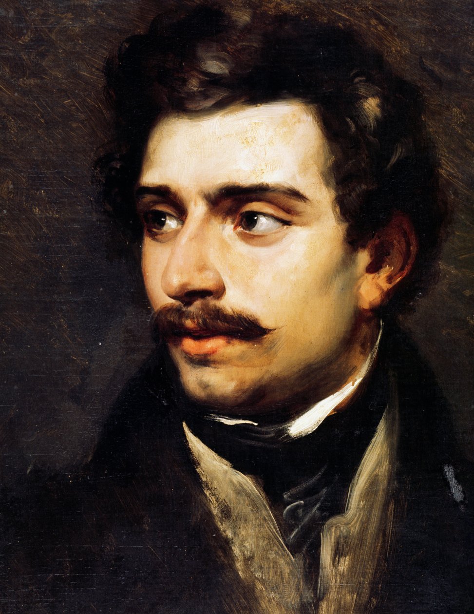 Retrato de Federico Ricci (Nápoles de Emile Jean Horace Vernet
