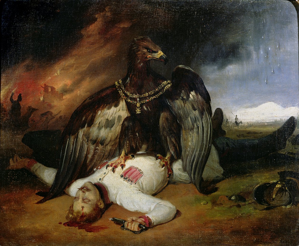 O Prometeu Polonês, 1831 de Emile Jean Horace Vernet