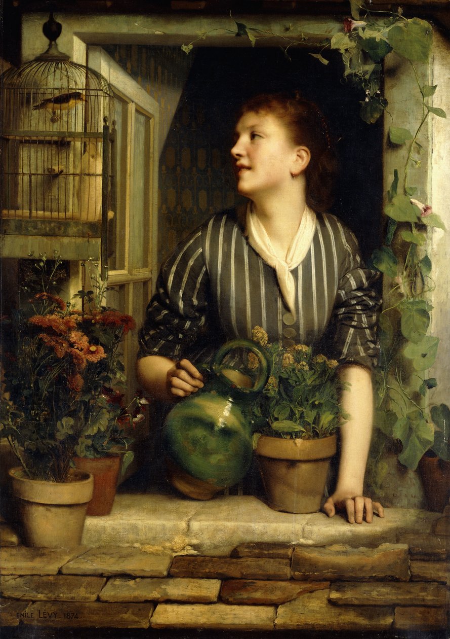 Glórias da manhã, 1874 de Emile Levy