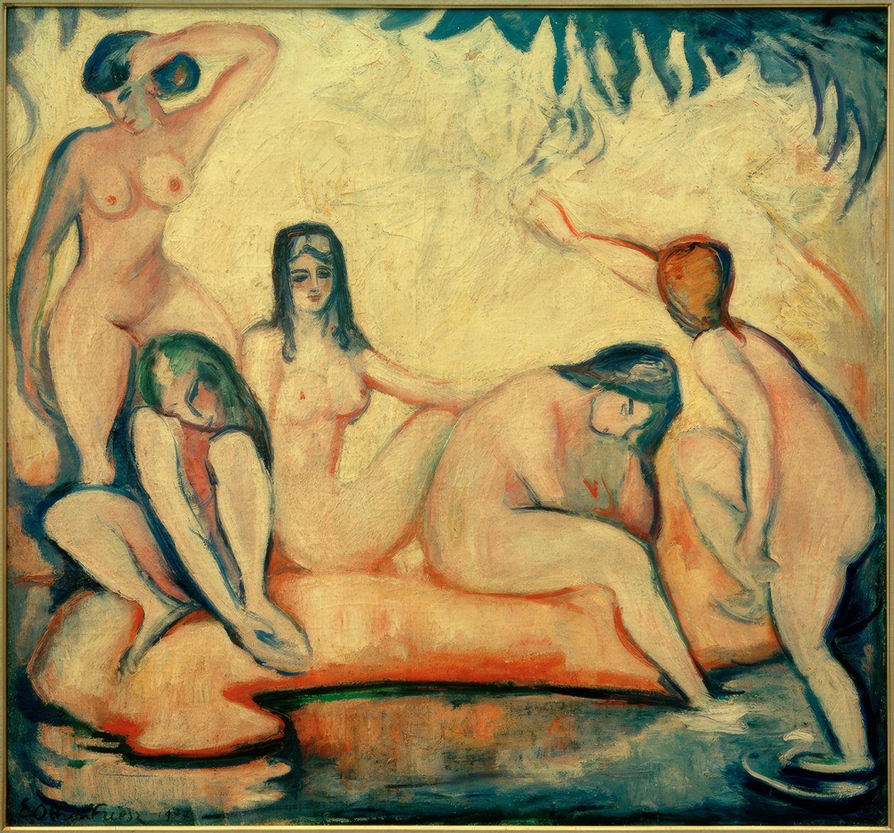 Os banhistas de Emile Othon Friesz