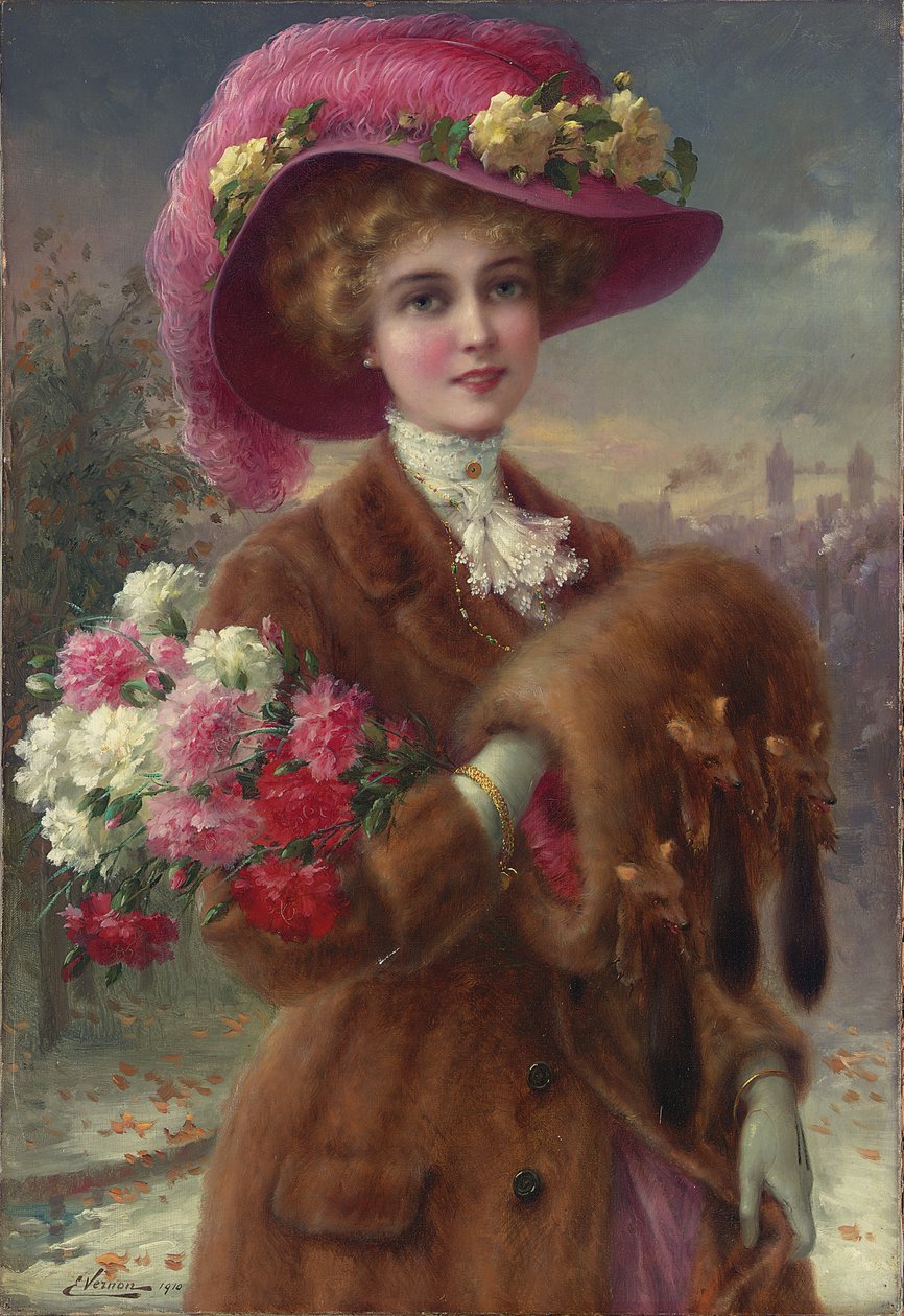 Beleza de inverno, 1910 de Emile Vernon