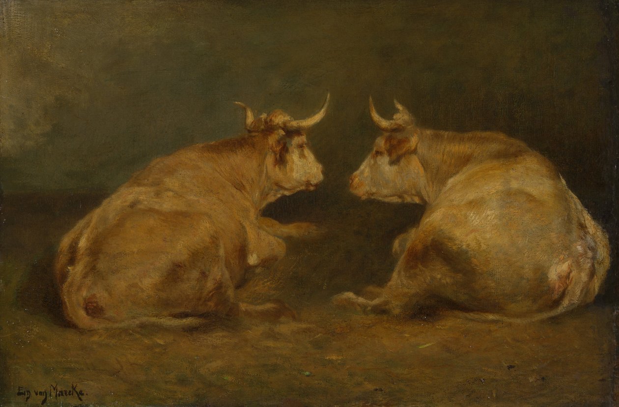 O Tête-à-tête de Emile van Marcke de Lummen