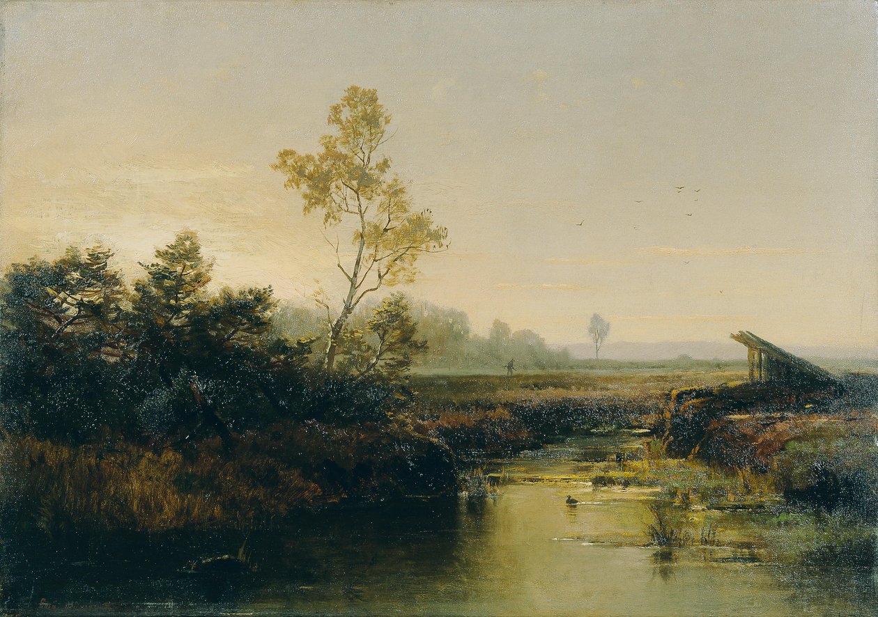 Moorlandschaft de Emilie Mediz Pelikan