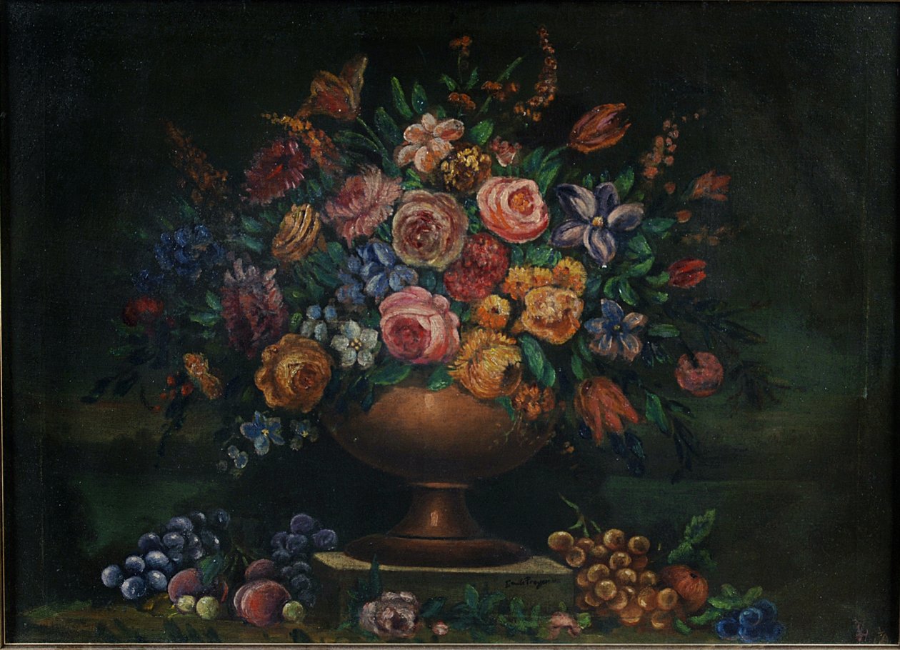 Vaso com flores de Emilie Preyer