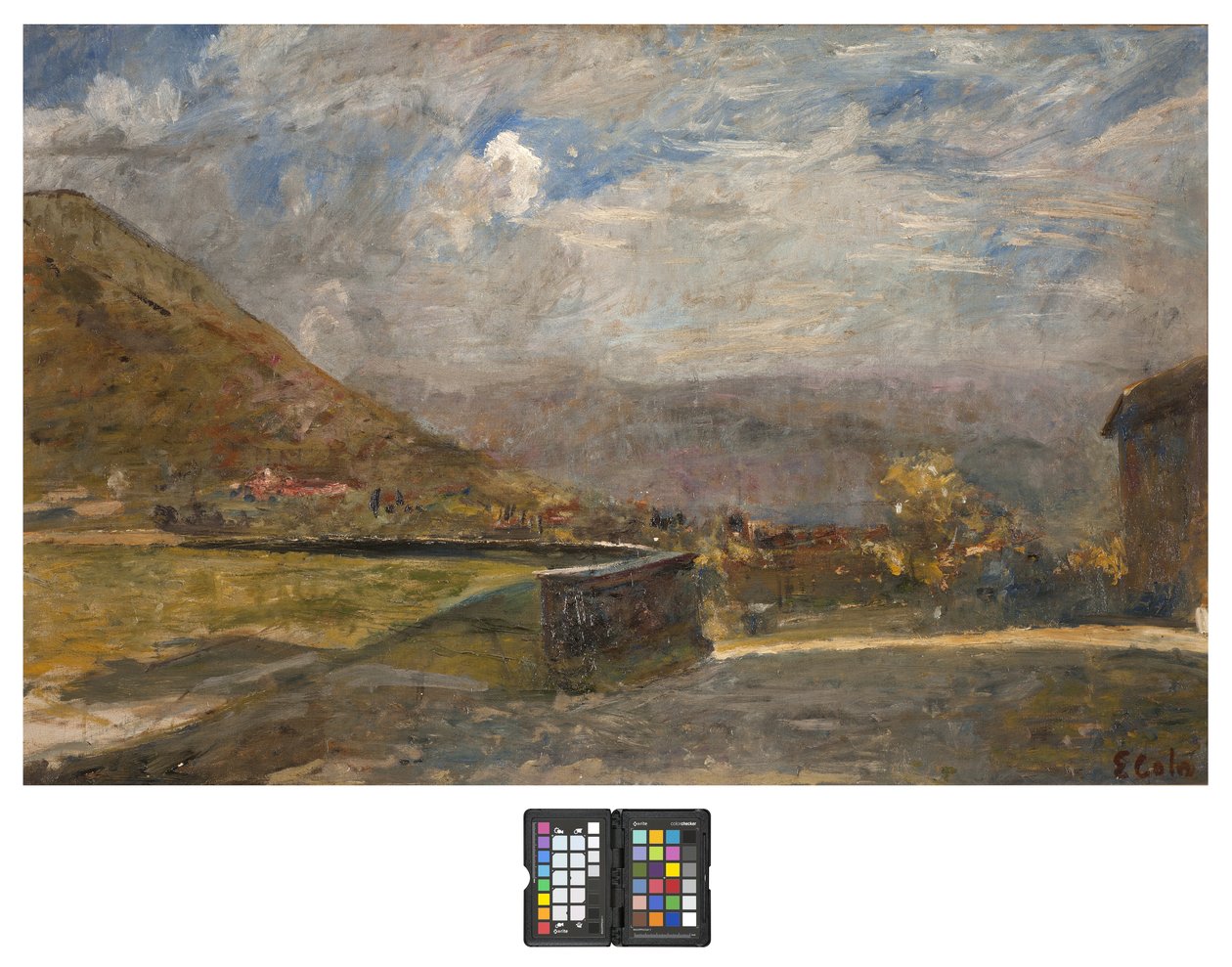 Colinas em Brianza, 1915-20 de Emilio Gola