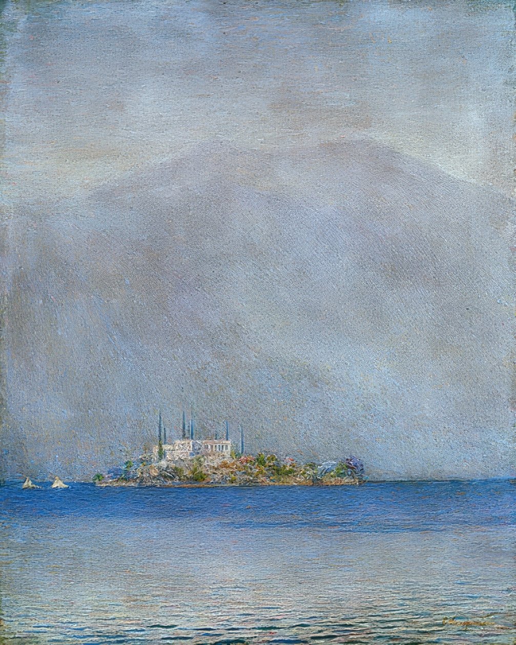 Ilha de San Giulio de Emilio Longoni