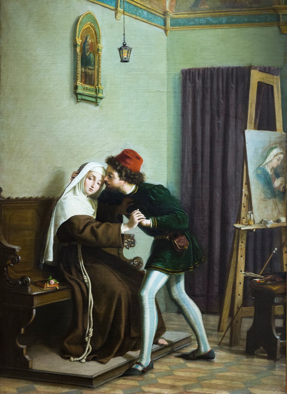 Filippo Lippi e Lucrezia Buti de Emilio Scherer