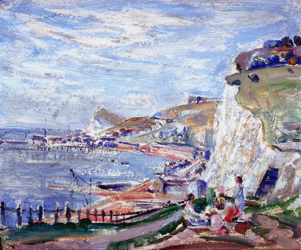 Penhascos de Dover (petróleo a bordo) de Emily Beatrice Bland