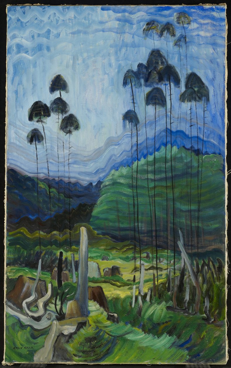 Árvores no céu de Emily Carr