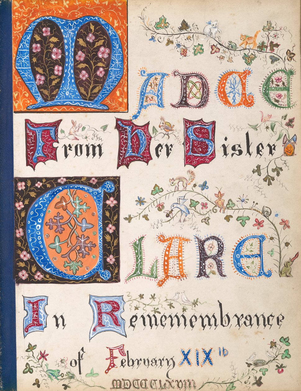 O Álbum Harvey, 1868. de Emily Clare Harvey