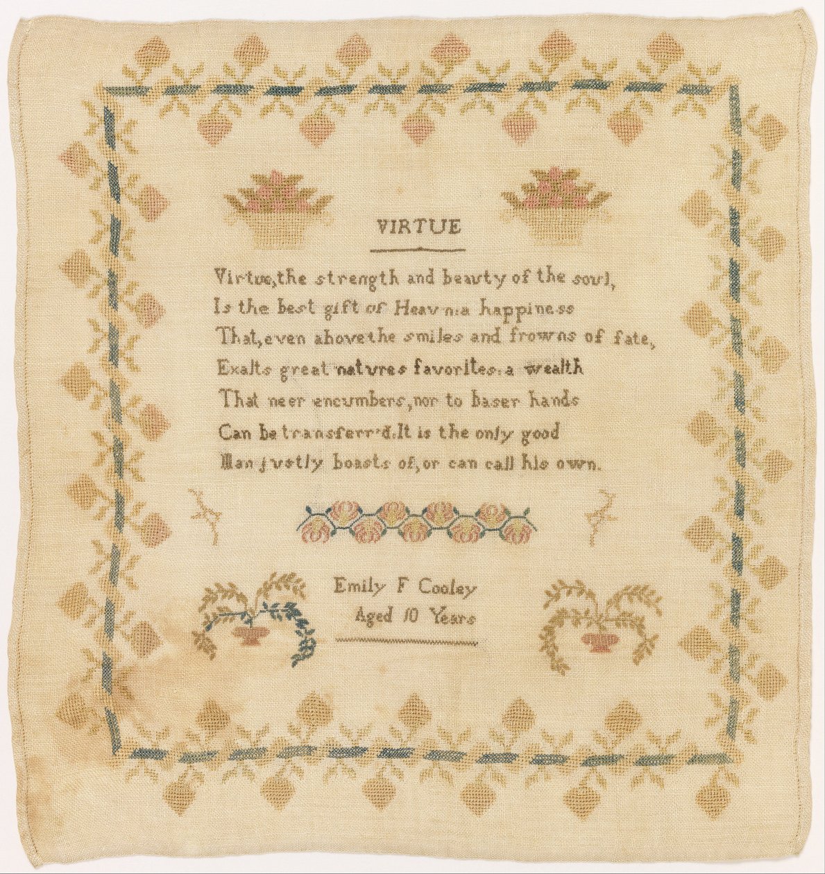 Sampler de Emily F. Cooley
