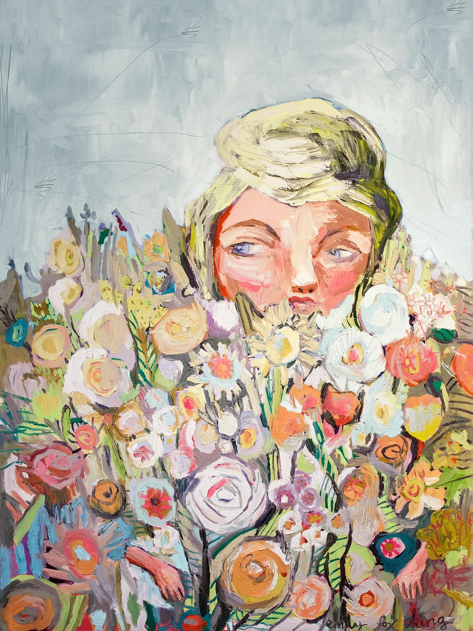 Eve, 2018 (óleo sobre tela) de Emily Fox King