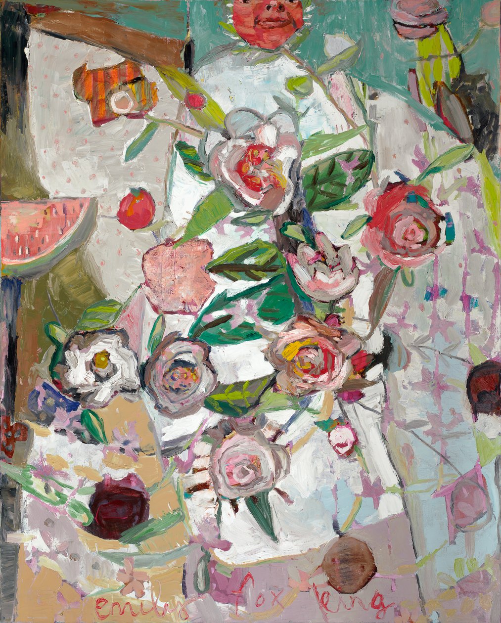 Não perdido, 2021 (óleo sobre tela) de Emily Fox King