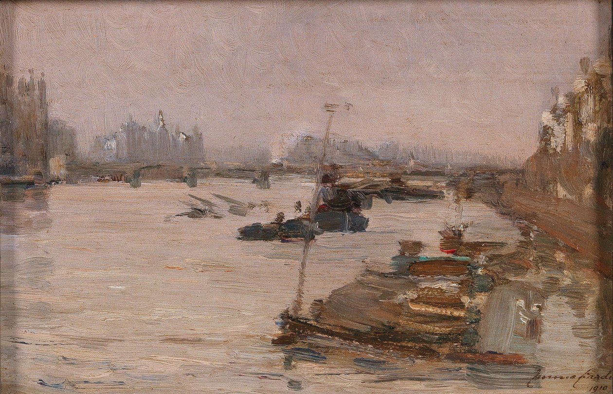 Thames, Londres de Emma Ciardi