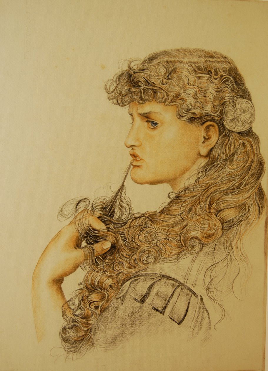 Amor ocioso (giz no papel) de Emma Sandys