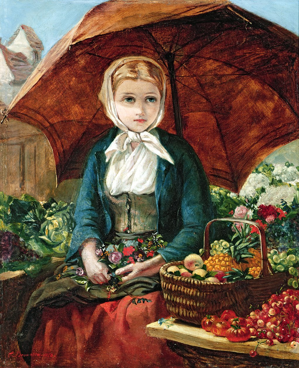 A menina de flor de Emma Brownlow