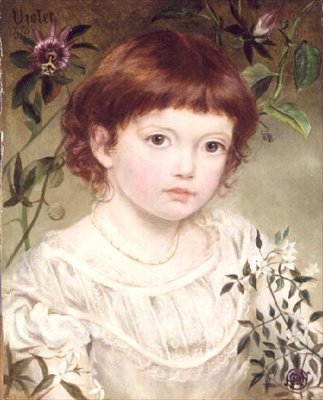 Violet - Retrato de uma Menina de Emma Sandys
