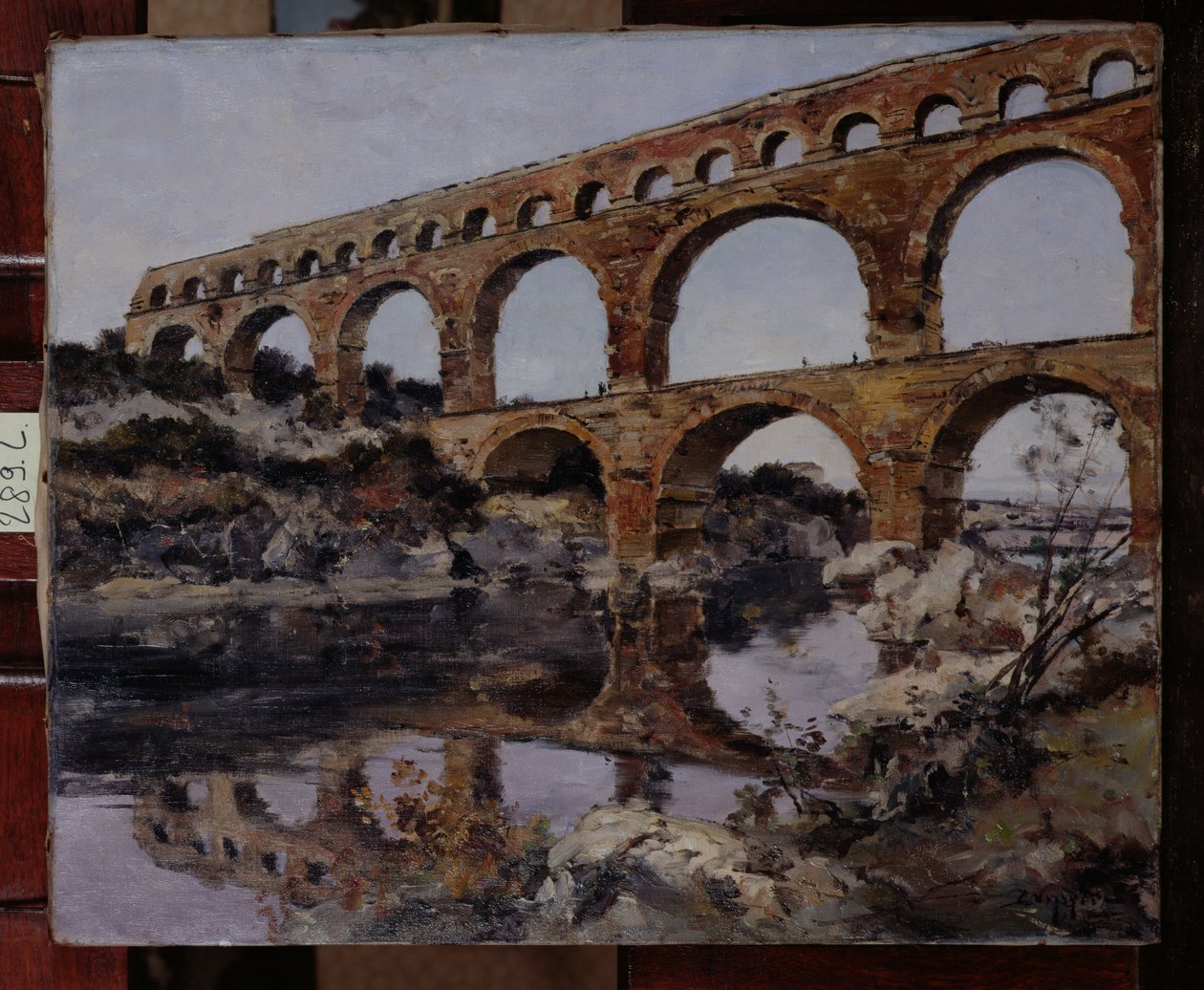 Pont du Gard, 1890 de Emmanuel Lansyer
