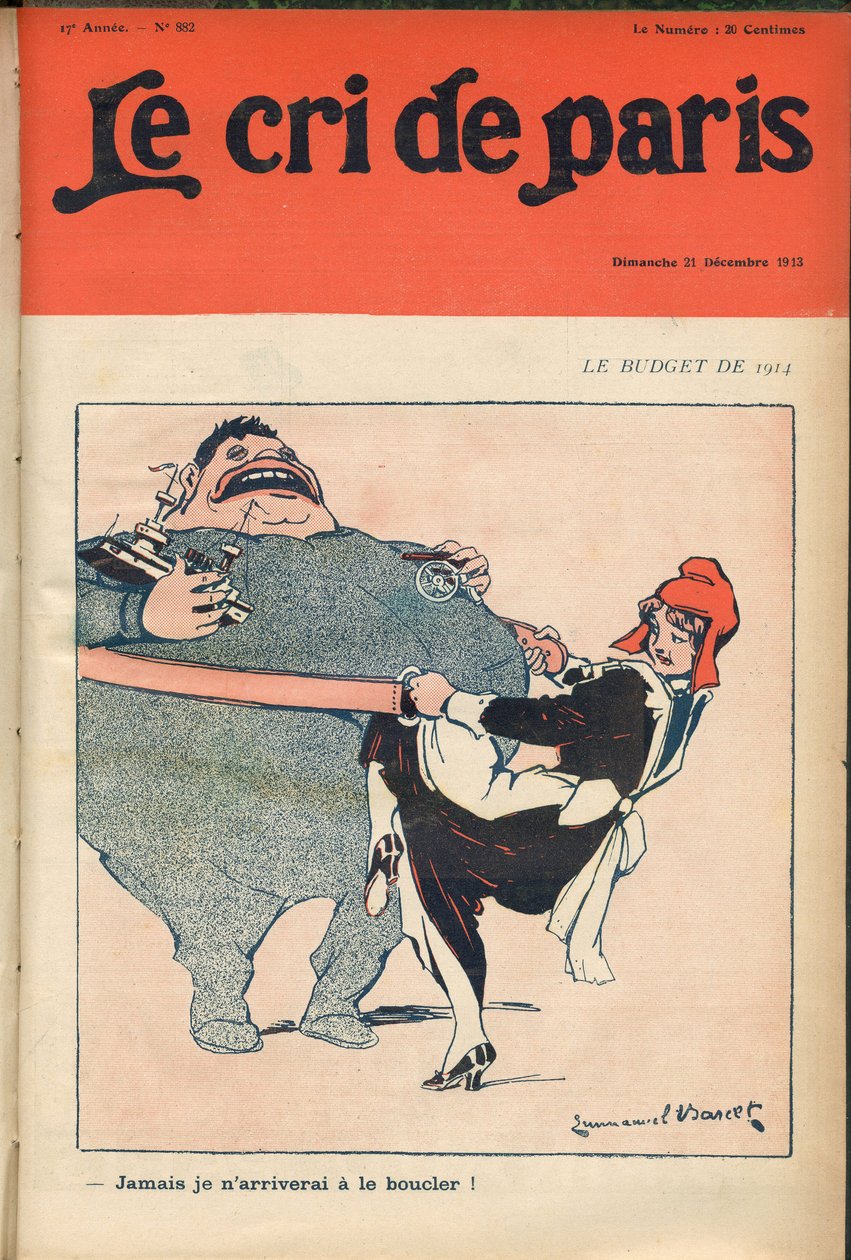 Capa do "The Cree of Paris" (O Córrego de Paris) de Emmanuel Barcet