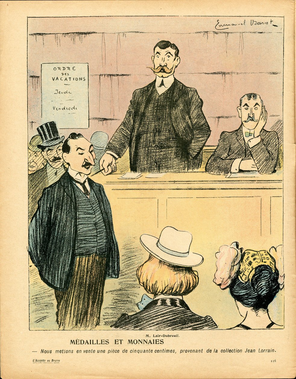 A Placa de Manteiga, número 215, Satirical in Colour de Emmanuel Barcet