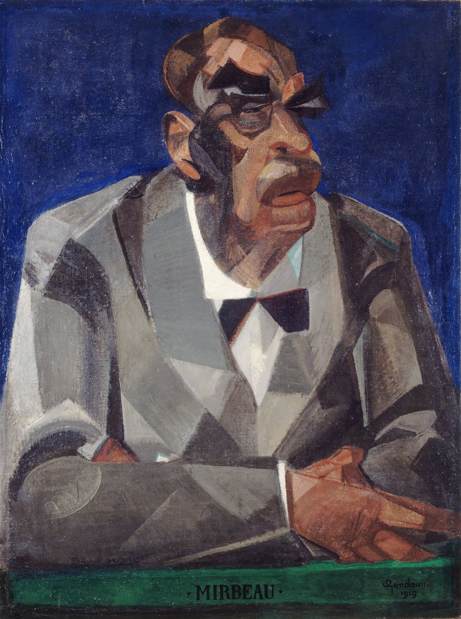 Octave Mirbeau 1848-1917, 1919. de Emmanuel Gondouin