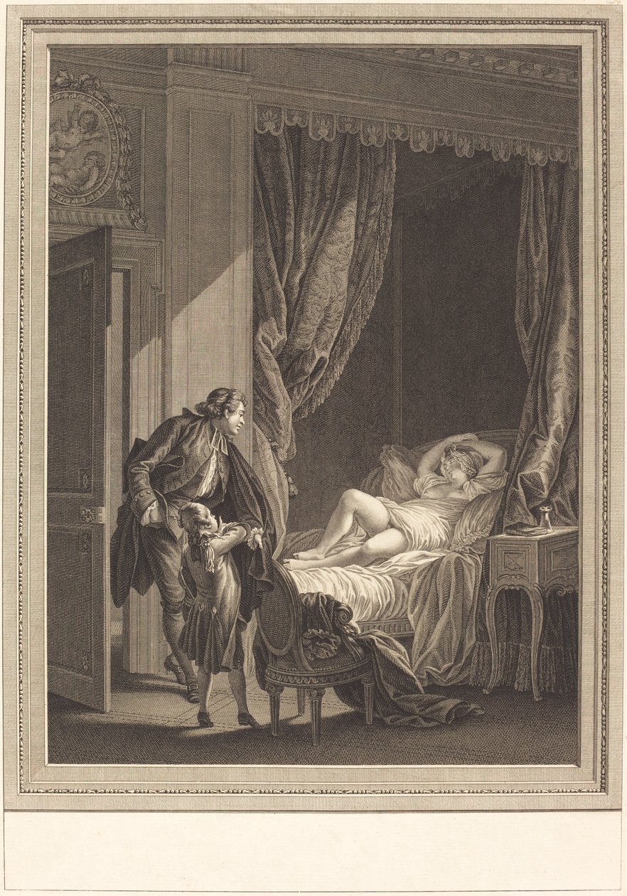 Manhã de Emmanuel Jean Nepomucène de Ghendt after Pierre Antoine Baudouin