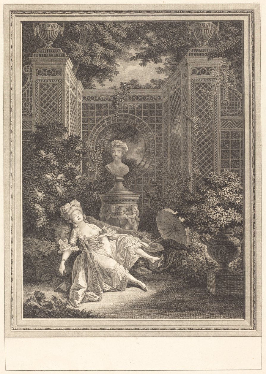 Meio-dia de Emmanuel Jean Nepomucène de Ghendt after Pierre Antoine Baudouin