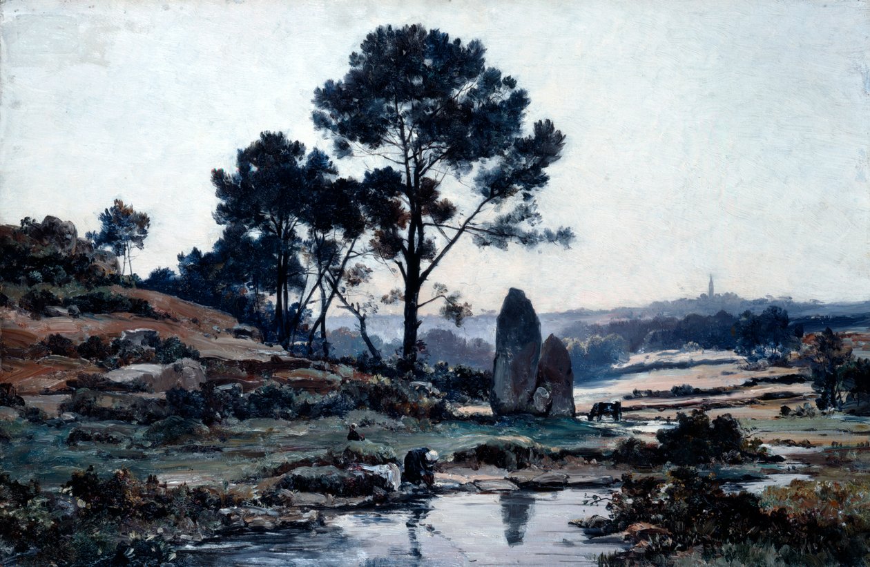 Douarnenez, 1885. de Emmanuel Lansyer