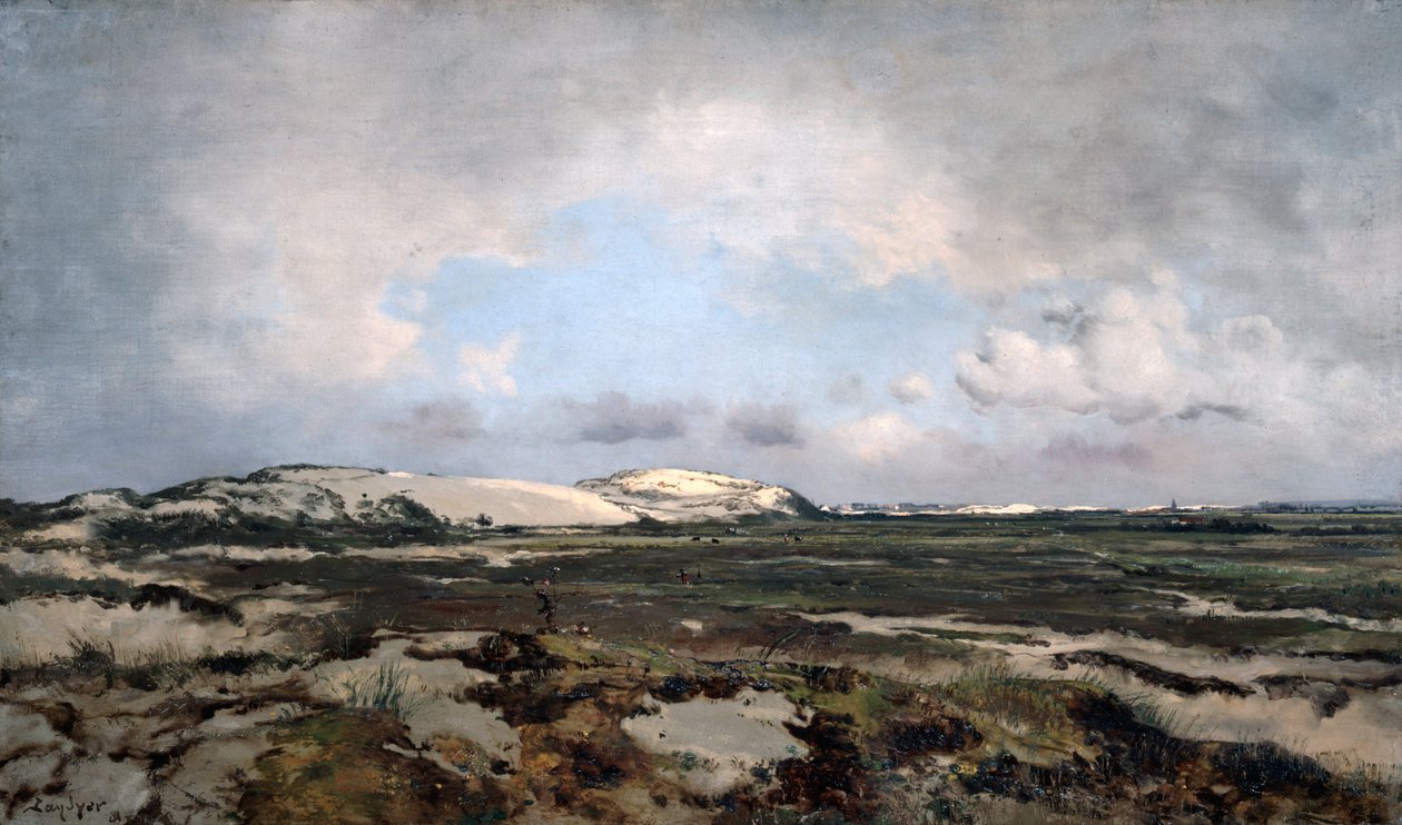 Nas dunas, 1881 de Emmanuel Lansyer