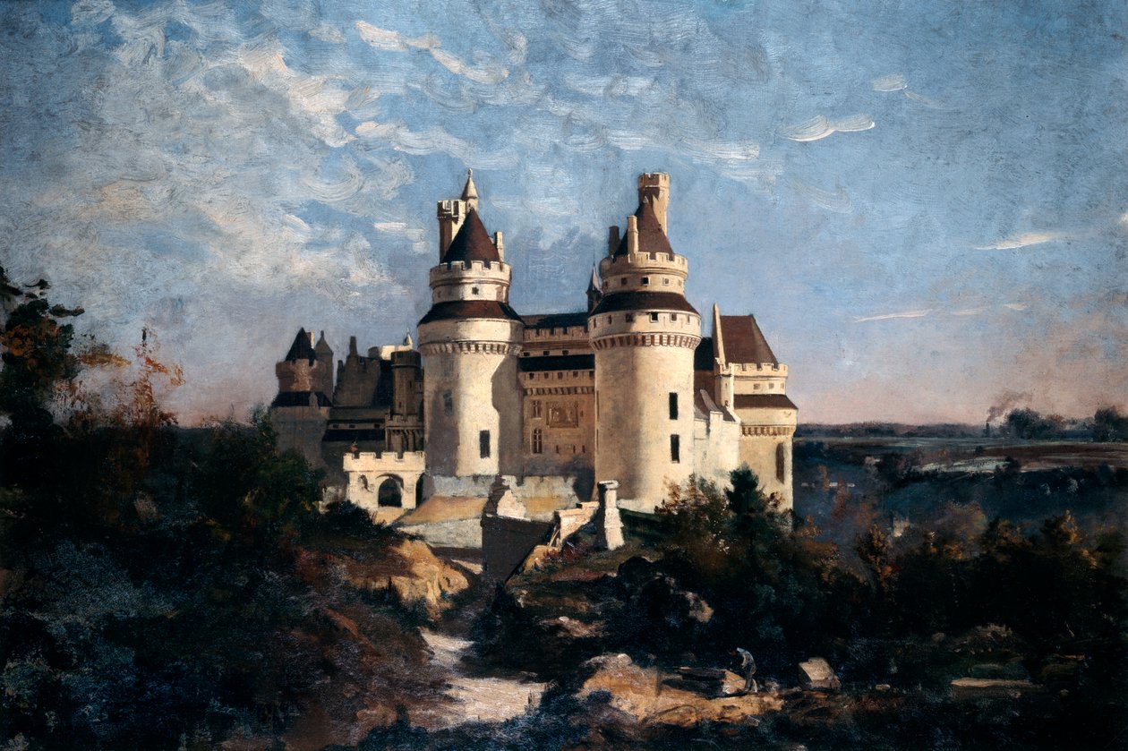 Pierrefonds, 1868 de Emmanuel Lansyer