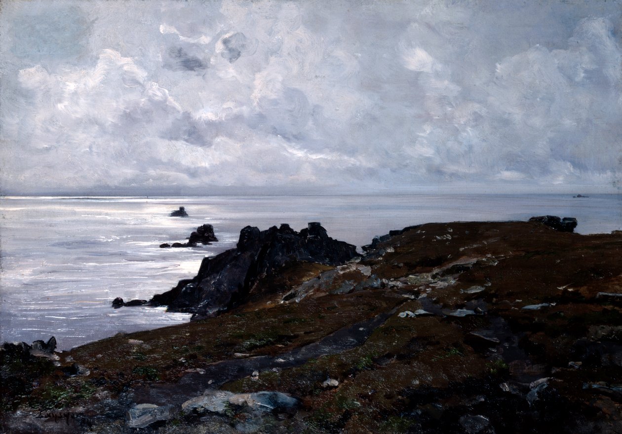 Ponto atual forte, 1884. de Emmanuel Lansyer