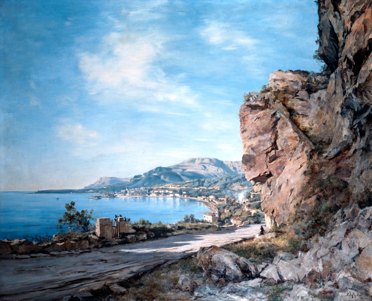 A Baía da Paz, 1893 de Emmanuel Lansyer