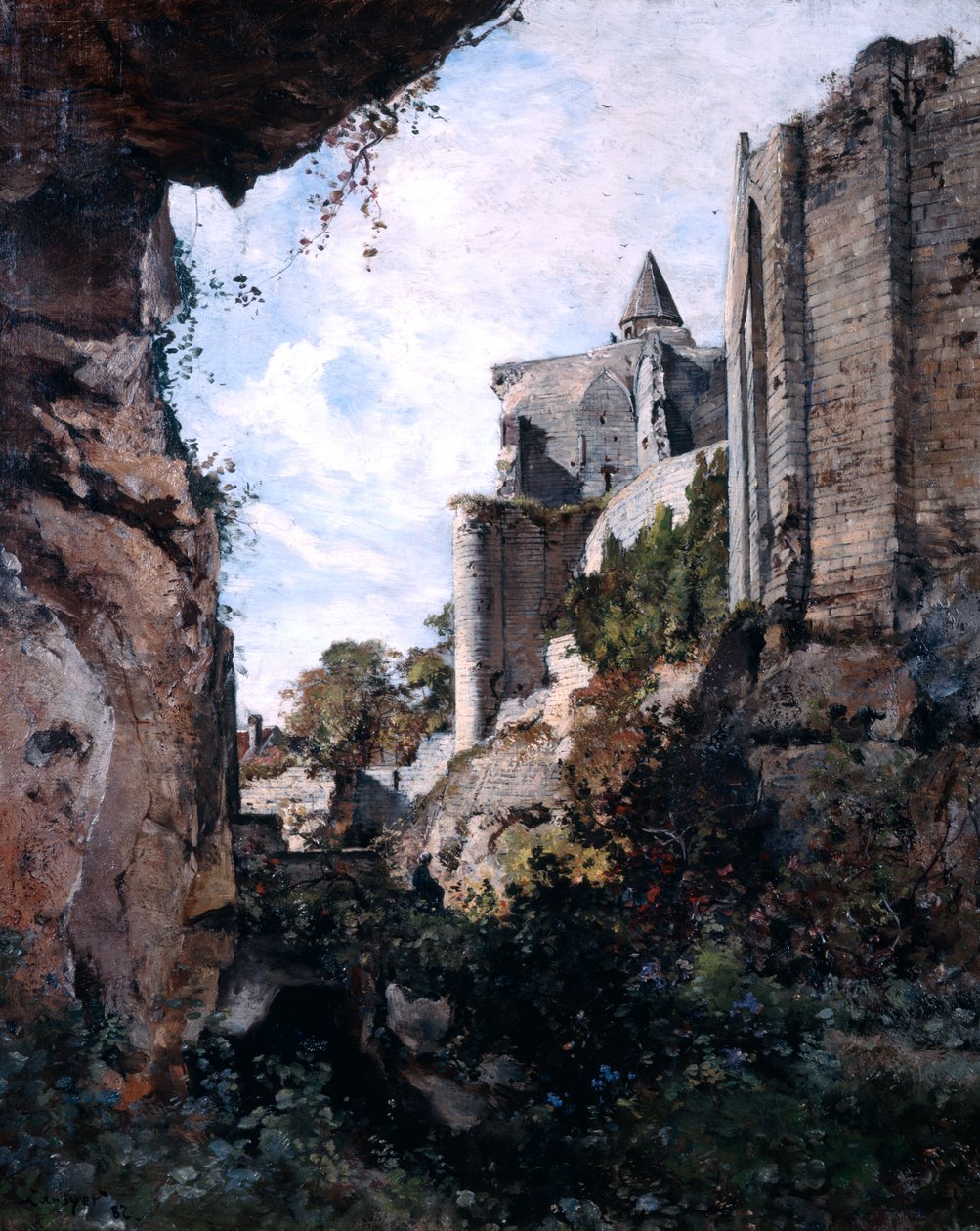 O castelo, 1882 de Emmanuel Lansyer