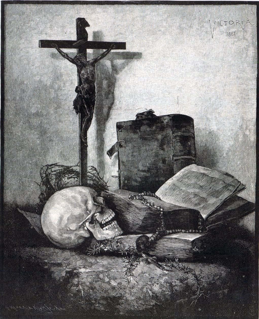 Sic Transit Gloria Mundi de 1893 de Empress Frederick of Germany