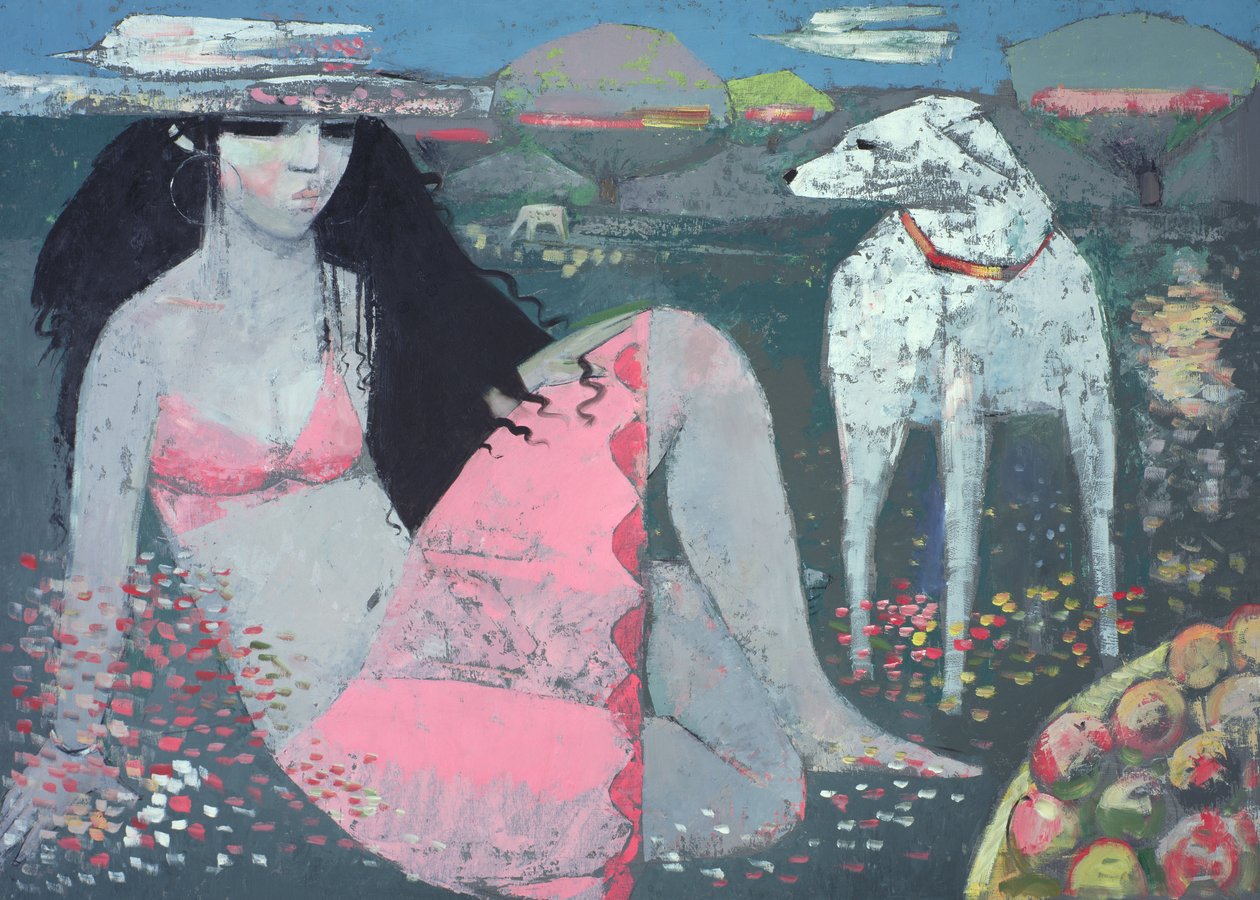 Procris (óleo a bordo) de Endre Roder