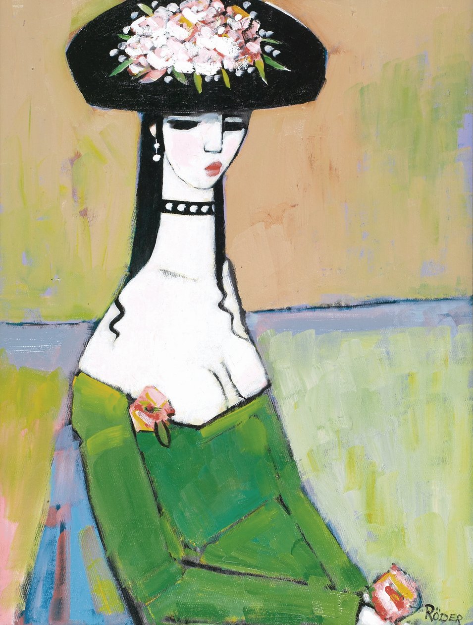 Vigee (óleo sobre tela) de Endre Roder