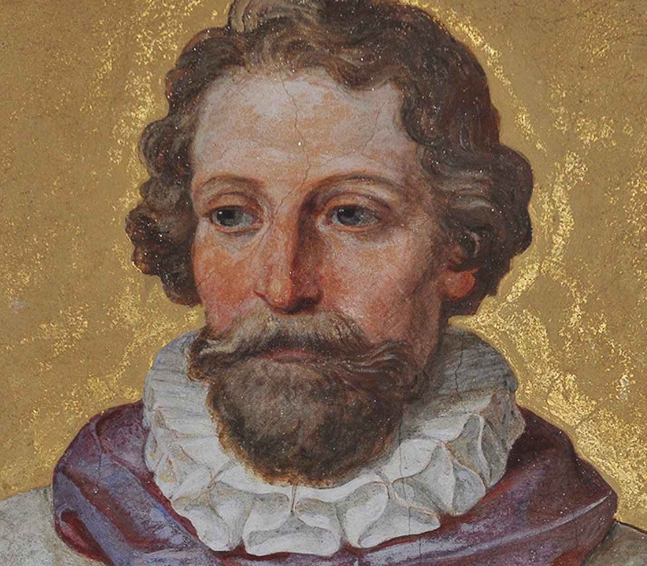 Julius Echter von Mespelbrunn 1545-1617 Detalhe, 1857 de Engelbert Seibertz