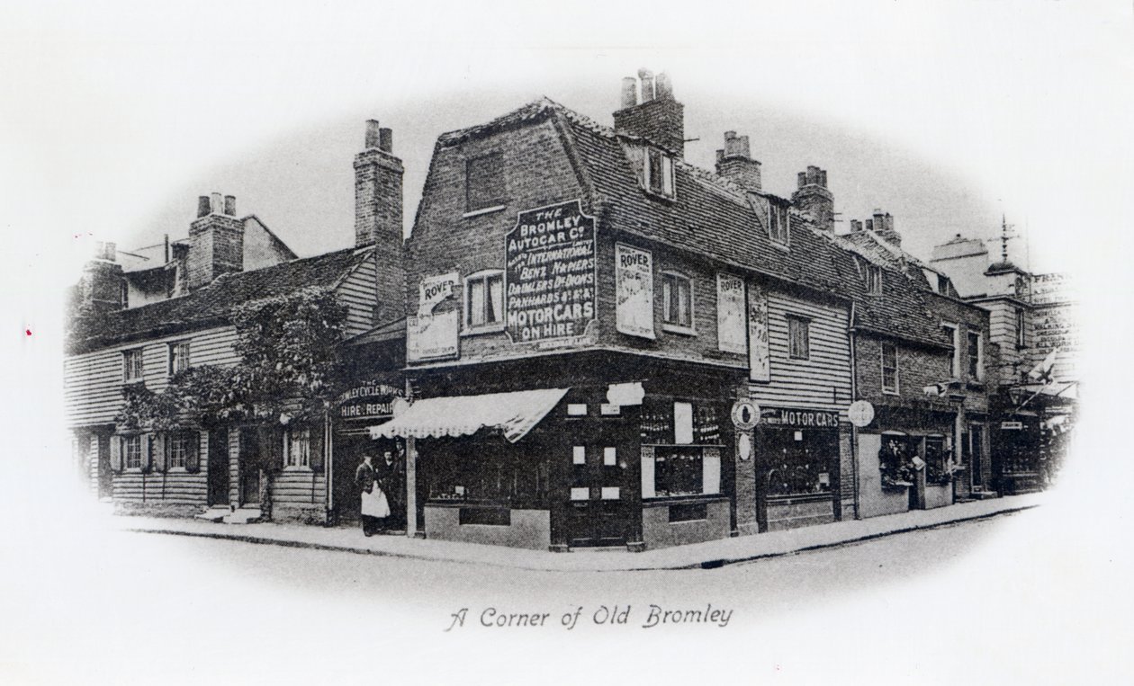 Um canto do velho Bromley de English Photographer