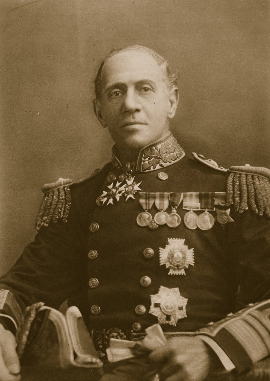 Almirante Sir Cecil Burney, KCB, GCMG, segundo em comando da Grande Frota, 1914-19 de English Photographer
