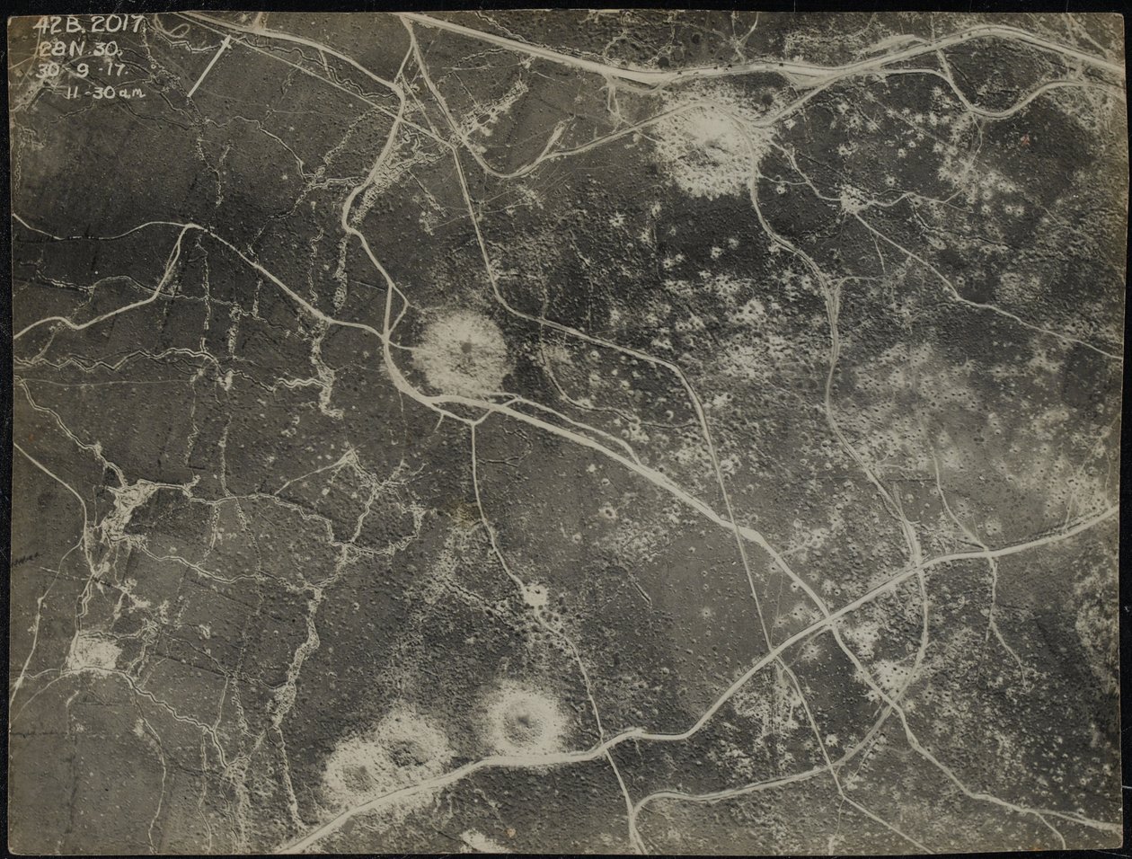 Fotografia aérea, 30 de setembro de 1917 de English Photographer