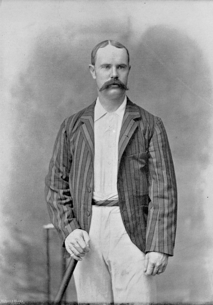 Alick Bannerman, de Famous Cricketers and Cricket Grounds, publicado por Hudson e Kearns, 1895 de English Photographer