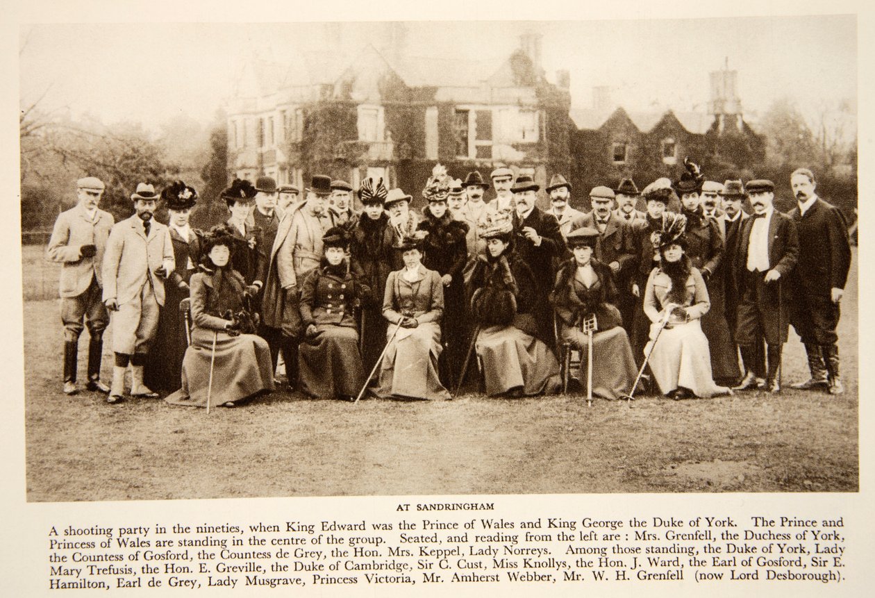 Em Sandringham, do The Times, de 1890 (fotogravura) de English Photographer