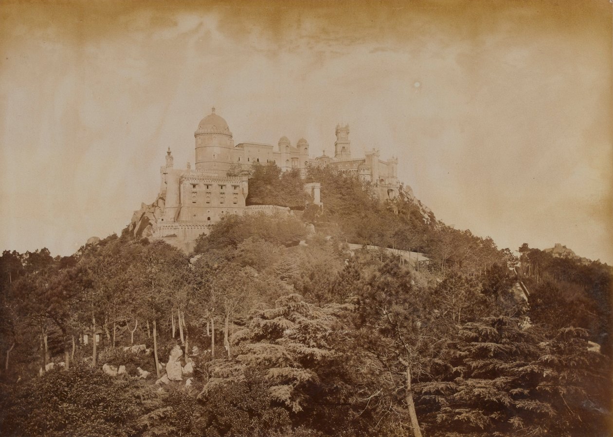 Cintra Palace of the Pena, 1909  de English Photographer